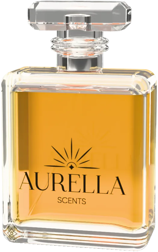 Frasco Aurella de 100 ml con tapa de cristal, de frente