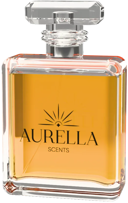 Frasco Aurella de 100 ml con tapa de cristal, de frente